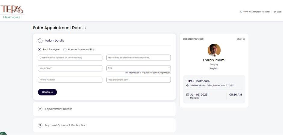 guide to scheduling online appointment