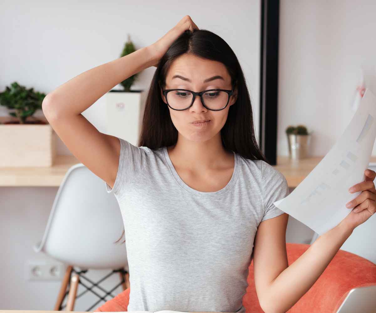 woman making a decision
